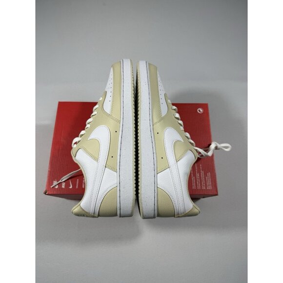 New Men’s Size 11 Khaki Nike Court Vision Lo Tennis Shoes HM9862 200 - Picture 5 of 10